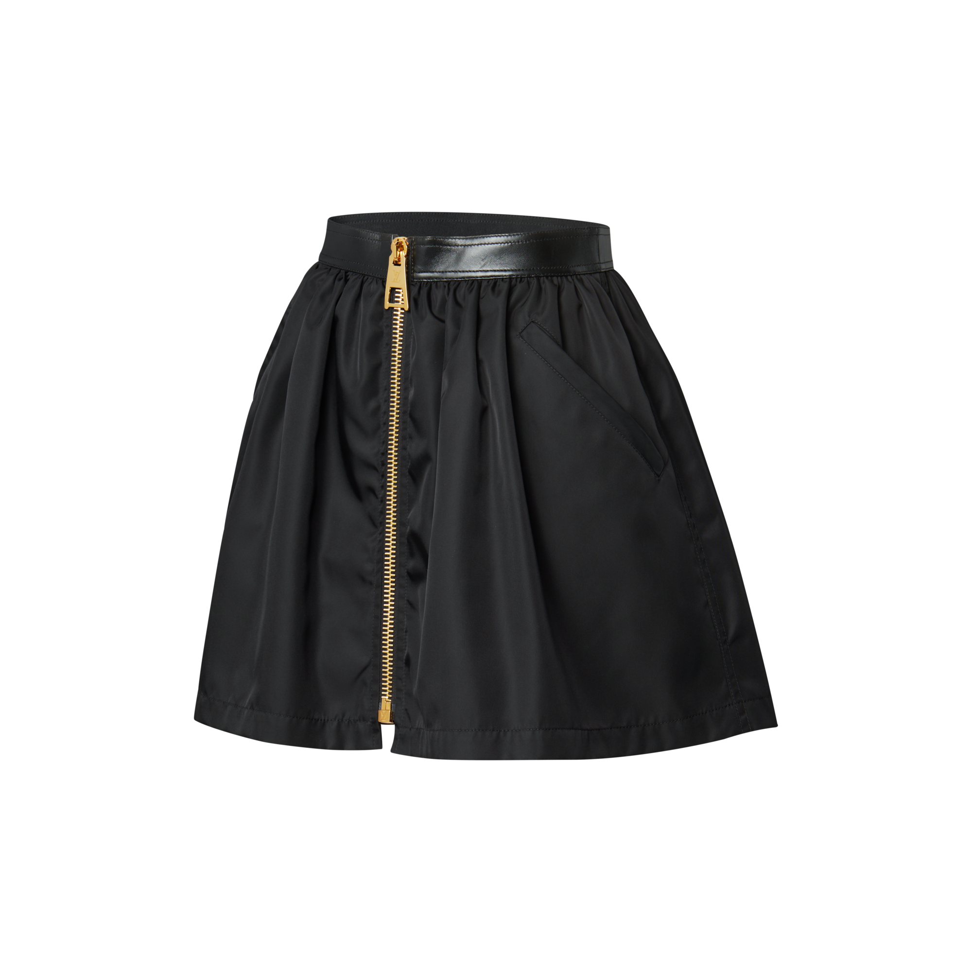Leather Insert Mini Skirt - Ready-to-Wear 1AK18K | LOUIS VUITTON